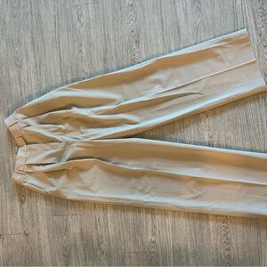 NWT 12Storeez Beige Wide-Leg Trousers